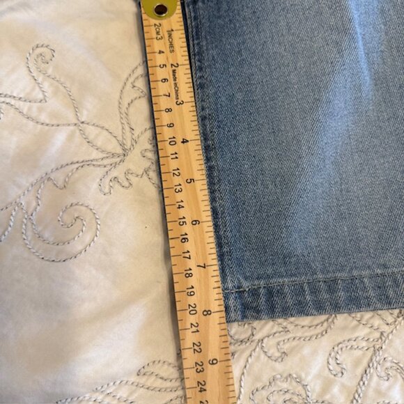 Vintage Y2K Purple Heart Cargo Carpenter Denim Shorts Women's Size 7/8 Blue - Picture 8 of 10